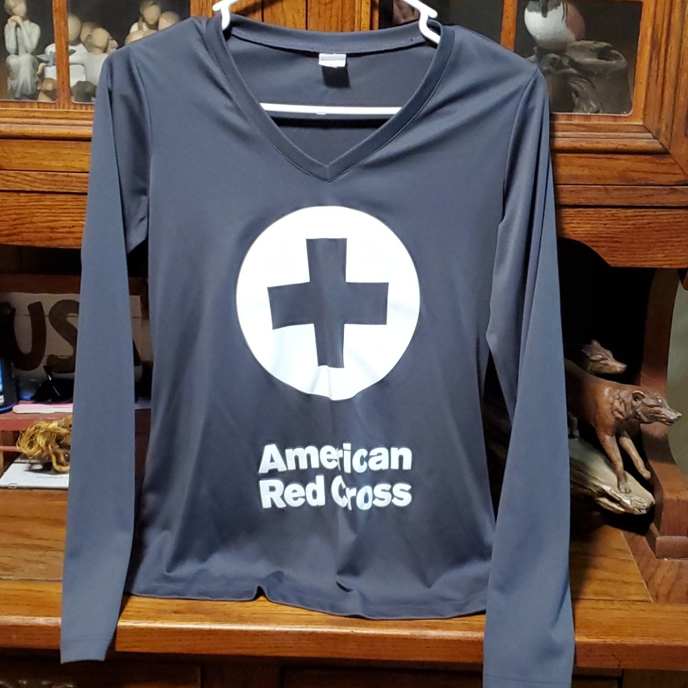 American Red Cross long sleeve active wear